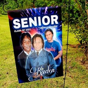 Graduation Yard Flag